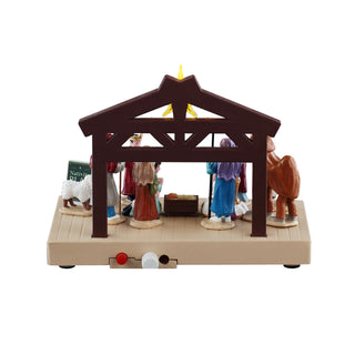 Lemax General Products Village Accessory: Nativity Play sparkle-castle