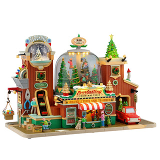 Lemax Caddington Village: Everlasting Christmas Trees sparkle-castle