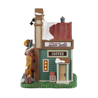 Lemax Harvest Crossing Village: Doggie On A Stick Corn Dogs sparkle-castle
