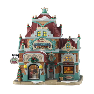 Lemax Caddington Village: Valerie's Viennese Pastry sparkle-castle