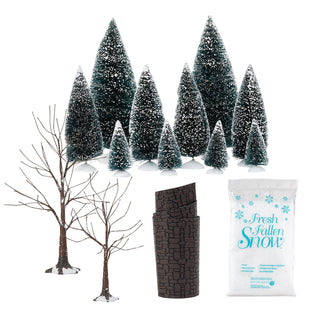 Department 56 Village Supply: Landscape, Set of 14
