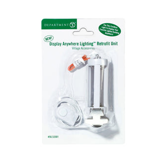 Department 56 Cross Product Village Accessory: Display Anywhere Retrofit Unit sparkle-castle