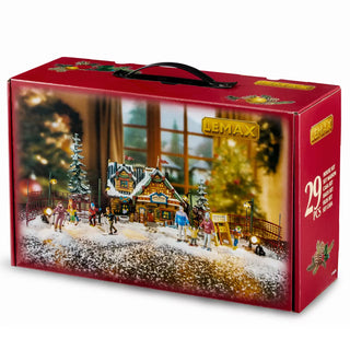 Lemax Vail Village: Apres-Ski Lodge Set sparkle-castle