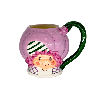 Blue Sky Clayworks: Raspberry Tart Figural Mug sparkle-castle