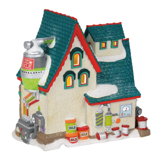Department 56 North Pole Series: Twinkle Brite Tree Factory sparkle-castle