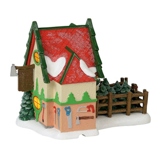 Department 56 North Pole Series: The Fir Farm, Set of 4 sparkle-castle