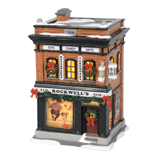 Department 56 Original Snow Village: Rockwell 5 & 10 sparkle-castle