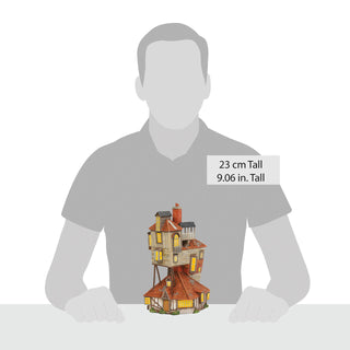 Department 56 Harry Potter Village: The Burrow sparkle-castle