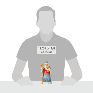 Jim Shore Heartwood Creek: Ukrainian Santa Figurine sparkle-castle