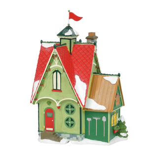 Department 56 North Pole Series: Millie's Mistletoe, Set of 4 sparkle-castle