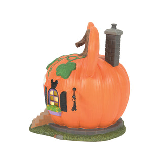 Department 56 Disney Snow Village: Mickey's Pumpkintown House sparkle-castle