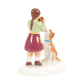 Department 56 Original Snow Village: Good Boy sparkle-castle