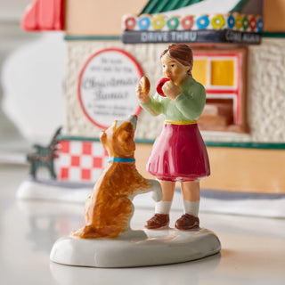 Department 56 Original Snow Village: Good Boy sparkle-castle