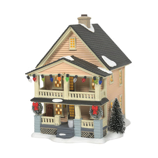 Department 56 A Christmas Story Village: Schwartz's House sparkle-castle
