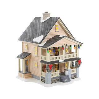 Department 56 A Christmas Story Village: Schwartz's House sparkle-castle