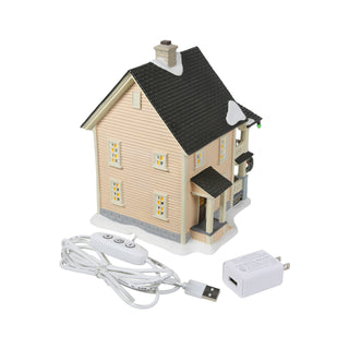Department 56 A Christmas Story Village: Schwartz's House sparkle-castle