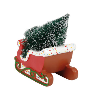Department 56 Cross Product Village Accessory: Gingerbread Christmas Sleigh