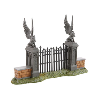 Department 56 Harry Potter Village Accessory: Hogwart's Gate sparkle-castle