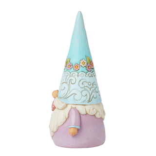 Jim Shore Heartwood Creek: Gnome with Flowers Figurine sparkle-castle