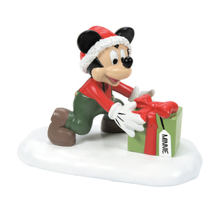 Department 56 Mickey's Merry Christmas Village Accessory: Minnie Will Love This! sparkle-castle