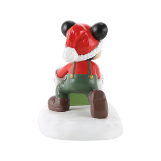 Department 56 Mickey's Merry Christmas Village Accessory: Minnie Will Love This! sparkle-castle