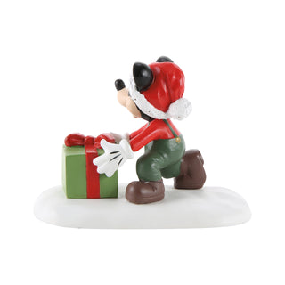 Department 56 Mickey's Merry Christmas Village Accessory: Minnie Will Love This! sparkle-castle