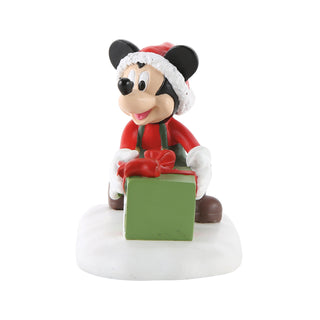 Department 56 Mickey's Merry Christmas Village Accessory: Minnie Will Love This! sparkle-castle