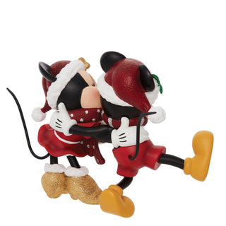 Disney Showcase: Holiday Mickey & Minnie Figurine sparkle-castle