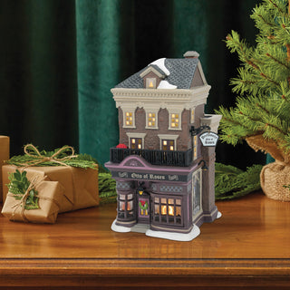 Department 56 Dickens Snow Village: Otto Of Roses Perfumery sparkle-castle