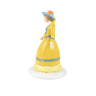 Department 56 Dickens Snow Village Accessory: I Feel Pretty sparkle-castle