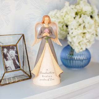 Foundations Grandmother Angel Figurine sparkle-castle