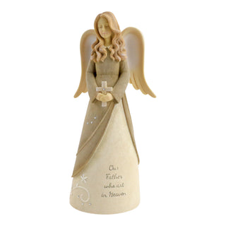 Foundations Our Father Angel Figurine sparkle-castle