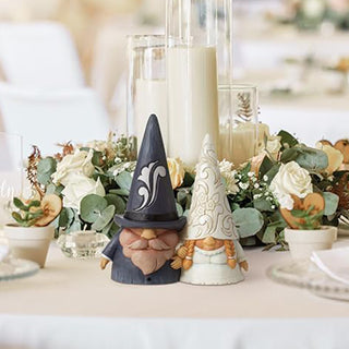 Jim Shore Heartwood Creek: Wedding Gnome Couple Figurine sparkle-castle