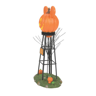 Department 56 Disney Snow Village Halloween Accessory: Pumpkintown Water Tower sparkle-castle