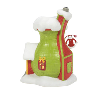 Department 56 Grinch Village: Grinch's Santy Suit Shoppe sparkle-castle
