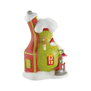 Department 56 Grinch Village: Grinch's Santy Suit Shoppe sparkle-castle