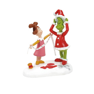 Department 56 Grinch Village Accessory: Being Fitted For A Santy Suit sparkle-castle