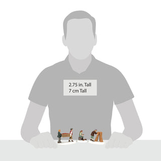 Department 56 Dickens Snow Village Accessory: Harvesting Progress, Set of 3 sparkle-castle