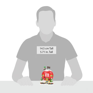 Department 56 North Pole Series: Red's M&M Cottage sparkle-castle