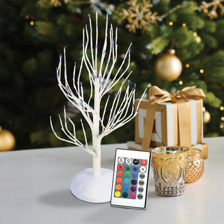 Department 56 Cross Product Village Accessory: Twinkle Branch Tree, White sparkle-castle