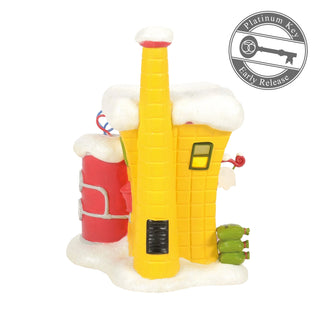 Department 56 Grinch Village: Who-HASH Factory sparkle-castle