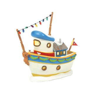 Department 56 Disney Snow Village: Duck The Halls sparkle-castle