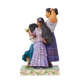 Jim Shore Disney Traditions: Encanto - Miabel, Luisa, Isabella Figurine sparkle-castle