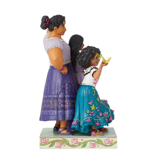 Jim Shore Disney Traditions: Encanto - Miabel, Luisa, Isabella Figurine sparkle-castle