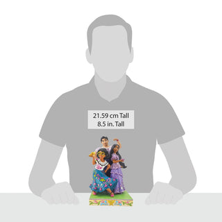 Jim Shore Disney Traditions: Encanto - Miabel, Luisa, Isabella Figurine sparkle-castle