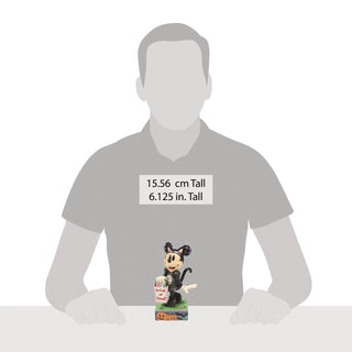 Jim Shore Disney Traditions: Minnie Mouse in Cat Costume Figurine sparkle-castle
