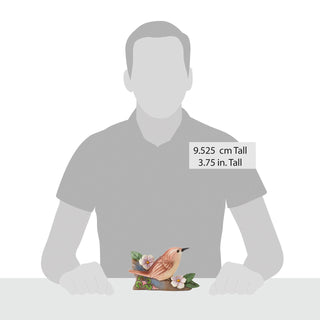 Jim Shore Heartwood Creek: Carolina Wren Figurine sparkle-castle