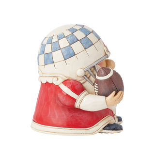 Jim Shore Heartwood Creek: Football Gnome Figurine sparkle-castle