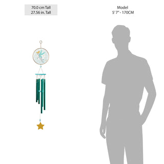 Disney Showcase: Disney Garden Tinker Bell Wind Chime sparkle-castle