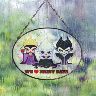 Disney Showcase: Disney Garden Villains Suncatcher sparkle-castle